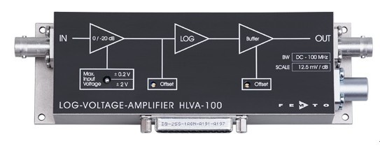 HLVA-100對(dui)數(shu)的帶寬電壓(ya)放大器